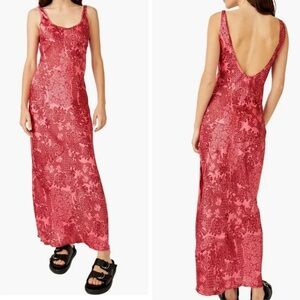 Free People Warth The Waite Maxi Dress Size L